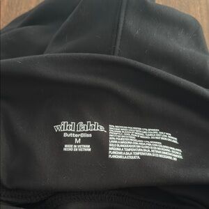 Wild Fable Black Leggings Soft and Stylish